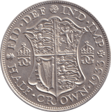 1933 HALFCROWN ( UNC ) - HALFCROWN - Cambridgeshire Coins
