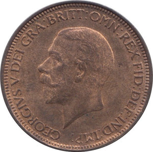 1933 HALFPENNY - WORLD COINS - Cambridgeshire Coins