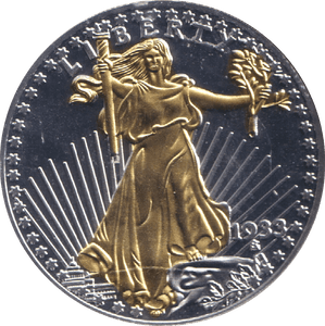 1933 LIBERTY TWENTY DOLLAR USA - WORLD COINS - Cambridgeshire Coins