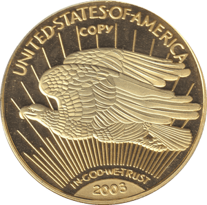 1933 LIBERTY TWENTY DOLLAR USA - WORLD COINS - Cambridgeshire Coins