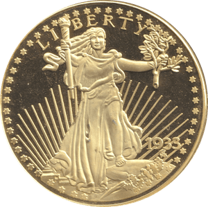 1933 LIBERTY TWENTY DOLLAR USA - WORLD COINS - Cambridgeshire Coins