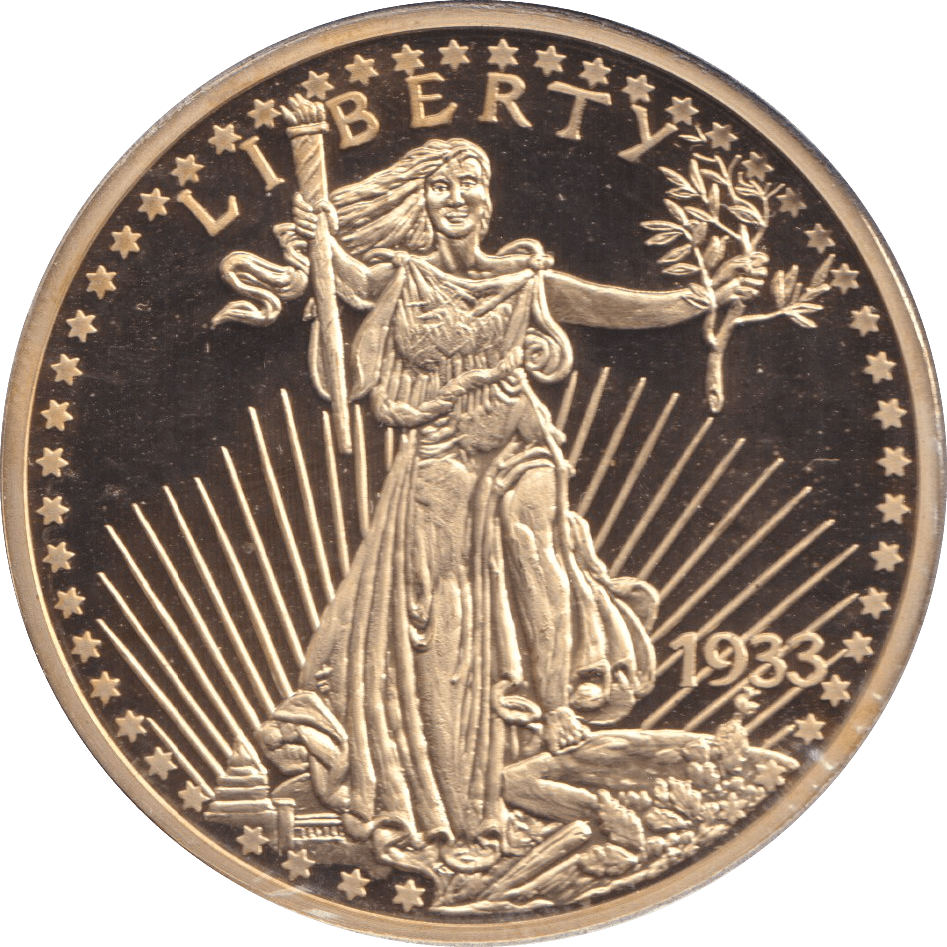 1933 LIBERTY TWENTY DOLLAR USA - WORLD COINS - Cambridgeshire Coins
