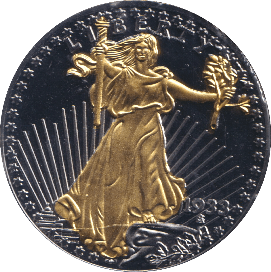 1933 LIBERTY TWENTY DOLLAR USA - WORLD COINS - Cambridgeshire Coins