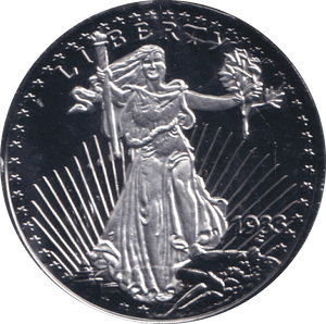 1933 LIBERTY TWENTY DOLLAR USA - WORLD COINS - Cambridgeshire Coins