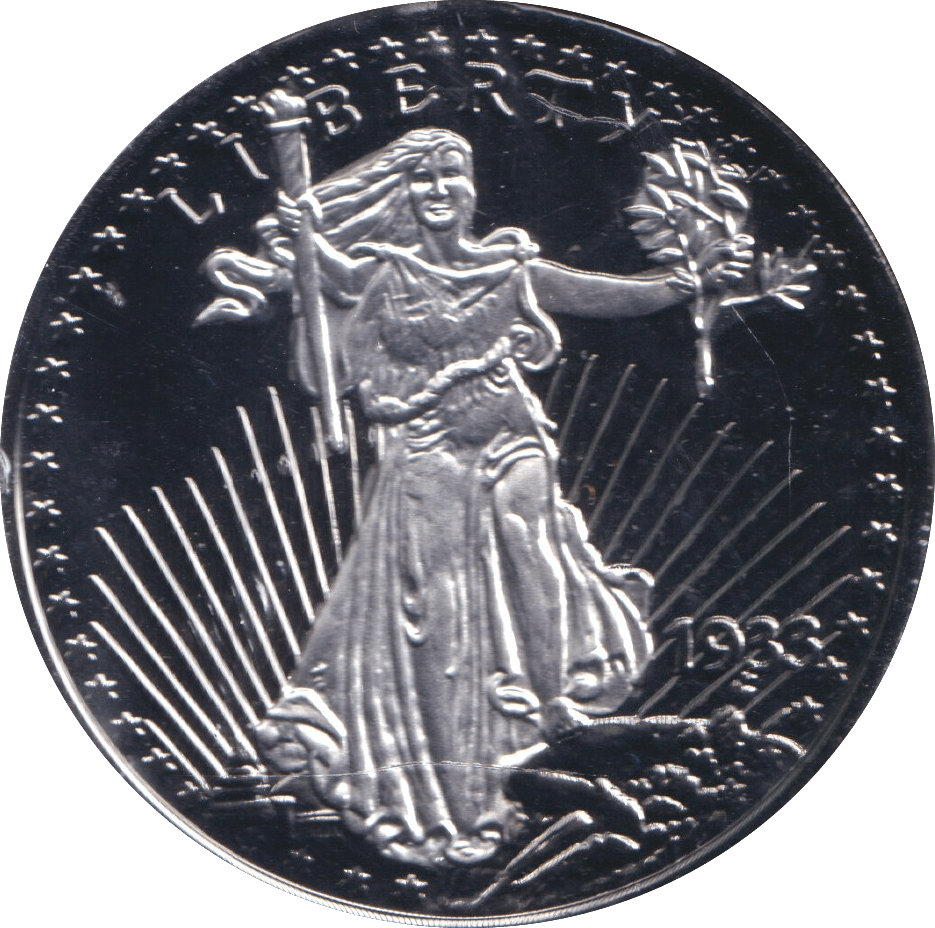 1933 LIBERTY TWENTY DOLLAR USA - WORLD COINS - Cambridgeshire Coins