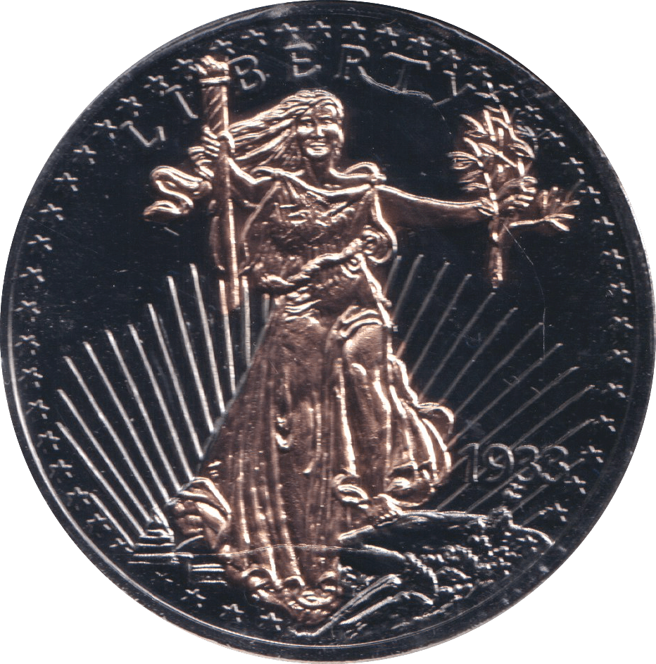 1933 LIBERTY TWENTY DOLLAR USA - WORLD COINS - Cambridgeshire Coins