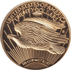 1933 LIBERTY TWENTY DOLLAR USA - WORLD COINS - Cambridgeshire Coins
