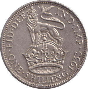 1933 SHILLING ( AUNC ) - SHILLING - Cambridgeshire Coins