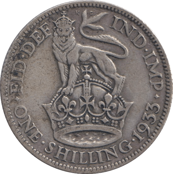 1933 SHILLING ( GF ) - SHILLING - Cambridgeshire Coins