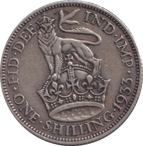 1933 SHILLING ( GF ) - SHILLING - Cambridgeshire Coins