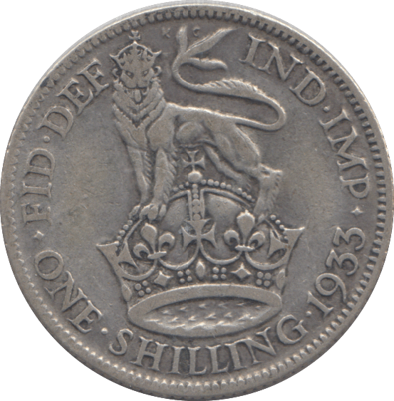 1933 SHILLING ( GF ) - SHILLING - Cambridgeshire Coins