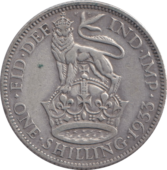 1933 SHILLING ( GF ) - SHILLING - Cambridgeshire Coins