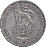 1933 SHILLING ( GF ) - SHILLING - Cambridgeshire Coins