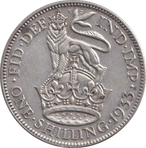 1933 SHILLING ( GVF ) - SHILLING - Cambridgeshire Coins