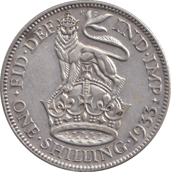 1933 SHILLING ( GVF ) - SHILLING - Cambridgeshire Coins