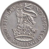 1933 SHILLING ( GVF ) - SHILLING - Cambridgeshire Coins