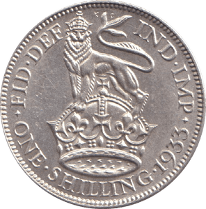 1933 SHILLING ( UNC ) - SHILLING - Cambridgeshire Coins