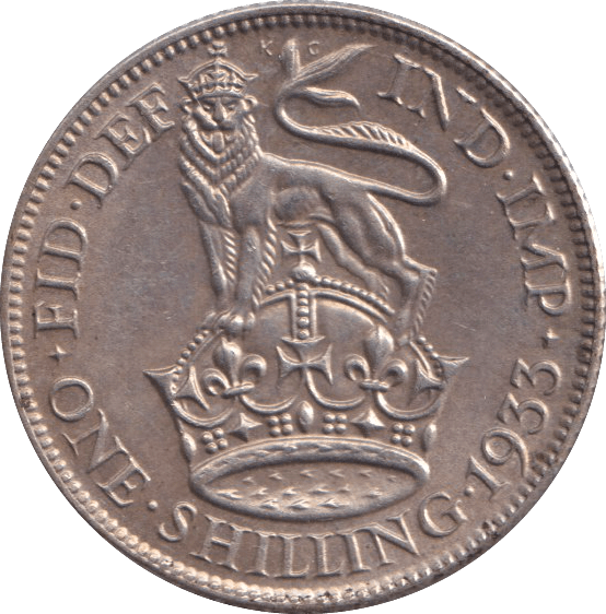 1933 SHILLING ( UNC ) - SHILLING - Cambridgeshire Coins