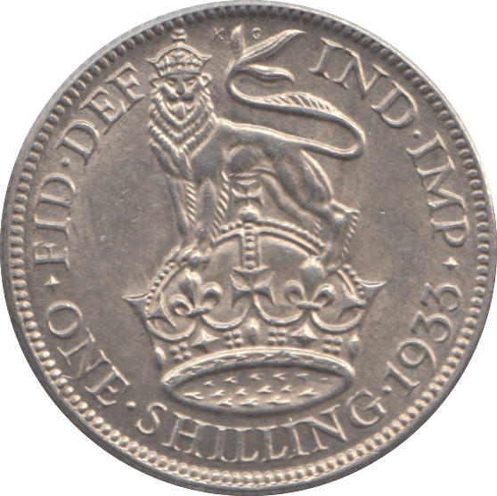 1933 SHILLING ( UNC ) - SHILLING - Cambridgeshire Coins