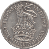 1933 SHILLING ( VF ) - Shilling - Cambridgeshire Coins