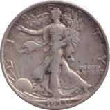 1933 SILVER HALF DOLLAR USA - SILVER WORLD COINS - Cambridgeshire Coins