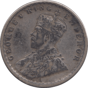 1933 SILVER INDIA HALF RUPEE - SILVER WORLD COINS - Cambridgeshire Coins