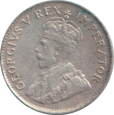 1933 SILVER THREEPENCE AFRICA - SILVER WORLD COINS - Cambridgeshire Coins