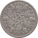 1933 SIXPENCE ( FINE ) - Sixpence - Cambridgeshire Coins