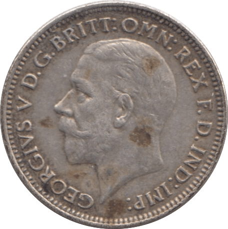 1933 SIXPENCE ( GVF ) - Sixpence - Cambridgeshire Coins