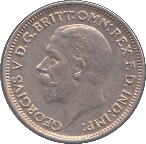 1933 SIXPENCE ( UNC ) - SIXPENCE - Cambridgeshire Coins