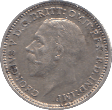1933 THREEPENCE ( EF ) - THREEPENCE - Cambridgeshire Coins