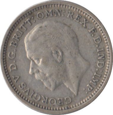 1933 THREEPENCE ( GVF ) - THREEPENCE - Cambridgeshire Coins