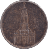 1934 5 REICHSMARK GERMANY - WORLD COINS - Cambridgeshire Coins