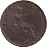 1934 FARTHING ( UNC ) - FARTHING - Cambridgeshire Coins