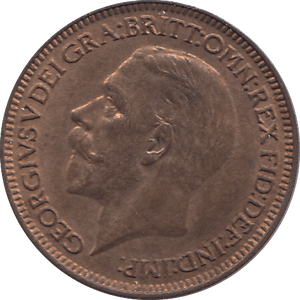 1934 FARTHING ( UNC ) - FARTHING - Cambridgeshire Coins