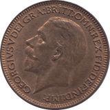 1934 FARTHING ( UNC ) - FARTHING - Cambridgeshire Coins