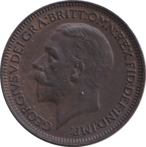 1934 FARTHING ( UNC ) - FARTHING - Cambridgeshire Coins