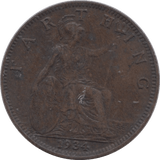 1934 FARTHING ( VF ) - Farthing - Cambridgeshire Coins