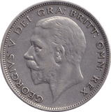 1934 HALF CROWN ( GVF ) - HALF FARTHING - Cambridgeshire Coins