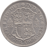 1934 HALFCROWN ( EF ) - HALFCROWN - Cambridgeshire Coins