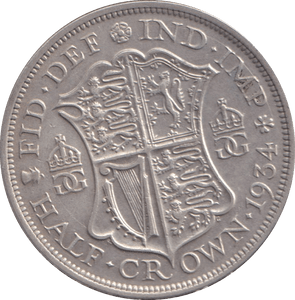 1934 HALFCROWN ( EF ) - HALFCROWN - Cambridgeshire Coins