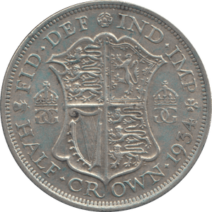 1934 HALFCROWN ( GVF ) - HALFCROWN - Cambridgeshire Coins
