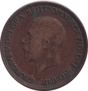 1934 HALFPENNY ( FINE ) - HALFPENNY - Cambridgeshire Coins