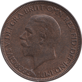 1934 HALFPENNY GEORGE V ( UNC ) - HALFPENNY - Cambridgeshire Coins
