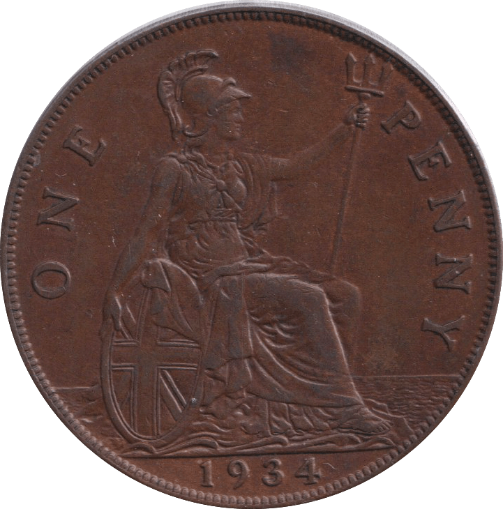 1934 PENNY ( EF ) - PENNY - Cambridgeshire Coins