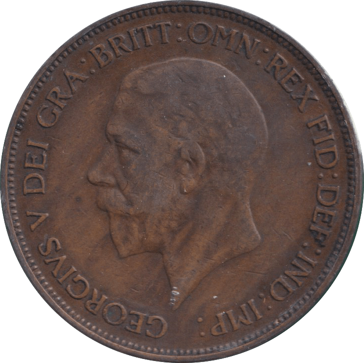 1934 PENNY ( GVF ) - PENNY - Cambridgeshire Coins