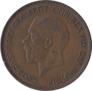 1934 PENNY ( GVF ) - Penny - Cambridgeshire Coins