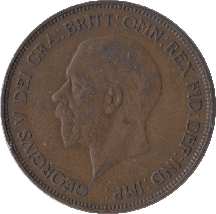 1934 PENNY ( GVF ) - Penny - Cambridgeshire Coins