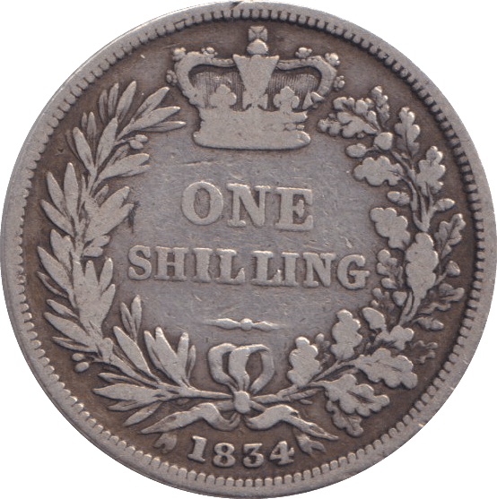 1934 SHILLING ( FINE ) - WORLD COINS - Cambridgeshire Coins