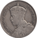 1934 SILVER HALFCROWN NEW ZEALAND - SILVER WORLD COINS - Cambridgeshire Coins
